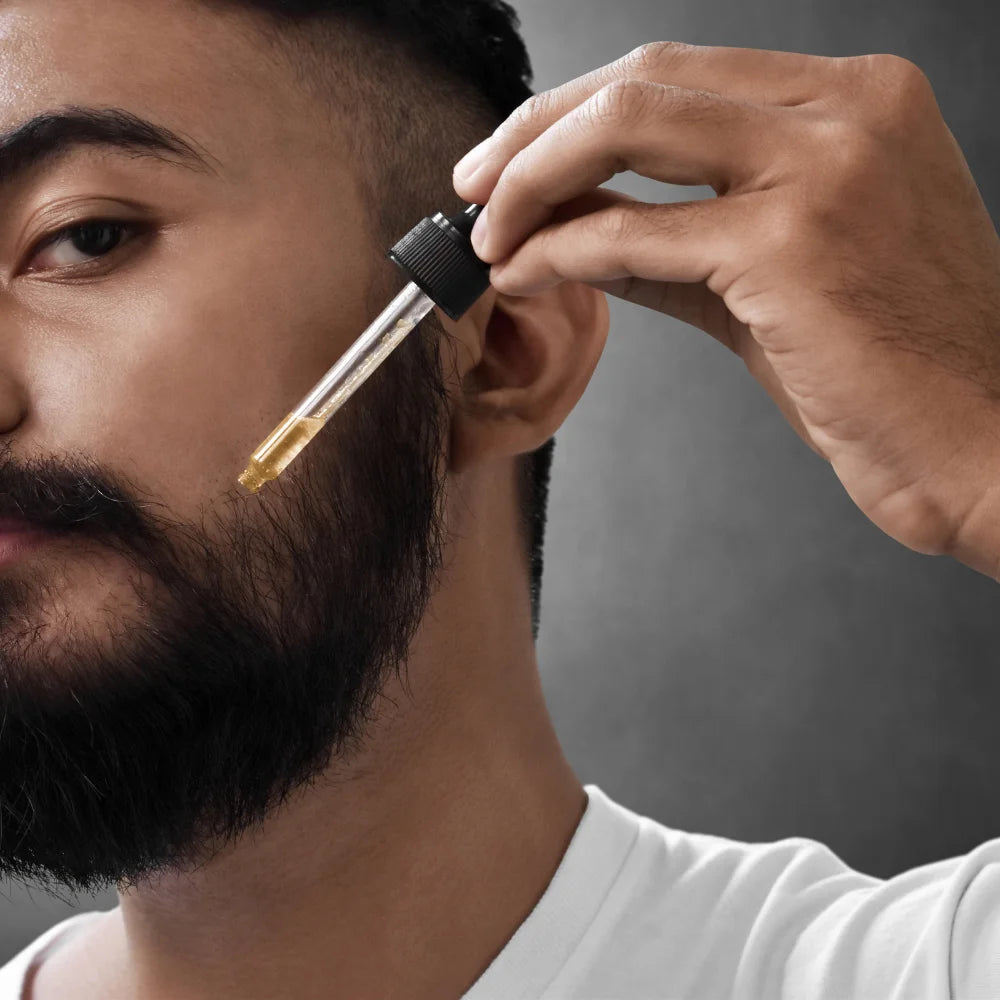 AfroBeard Ultimate Beard Growth & Care Bundle: Classic Oil, Balm & Deluxe Roller