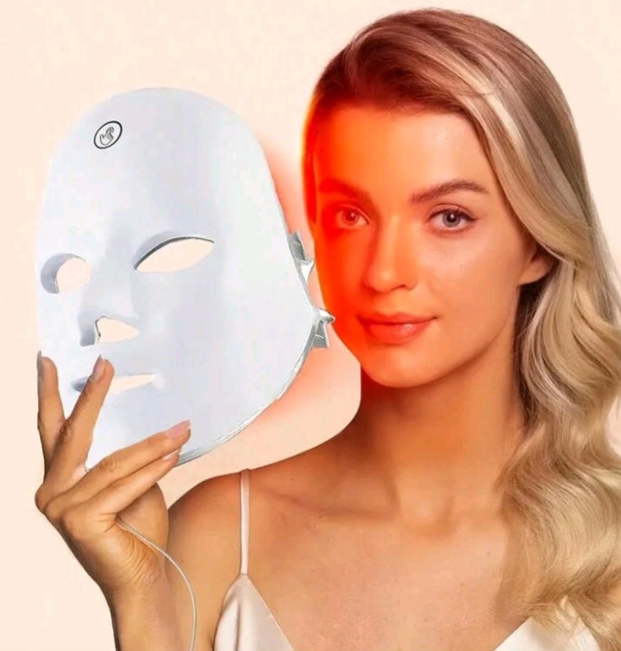 1pc 7-Color LED Therapy Face Mask