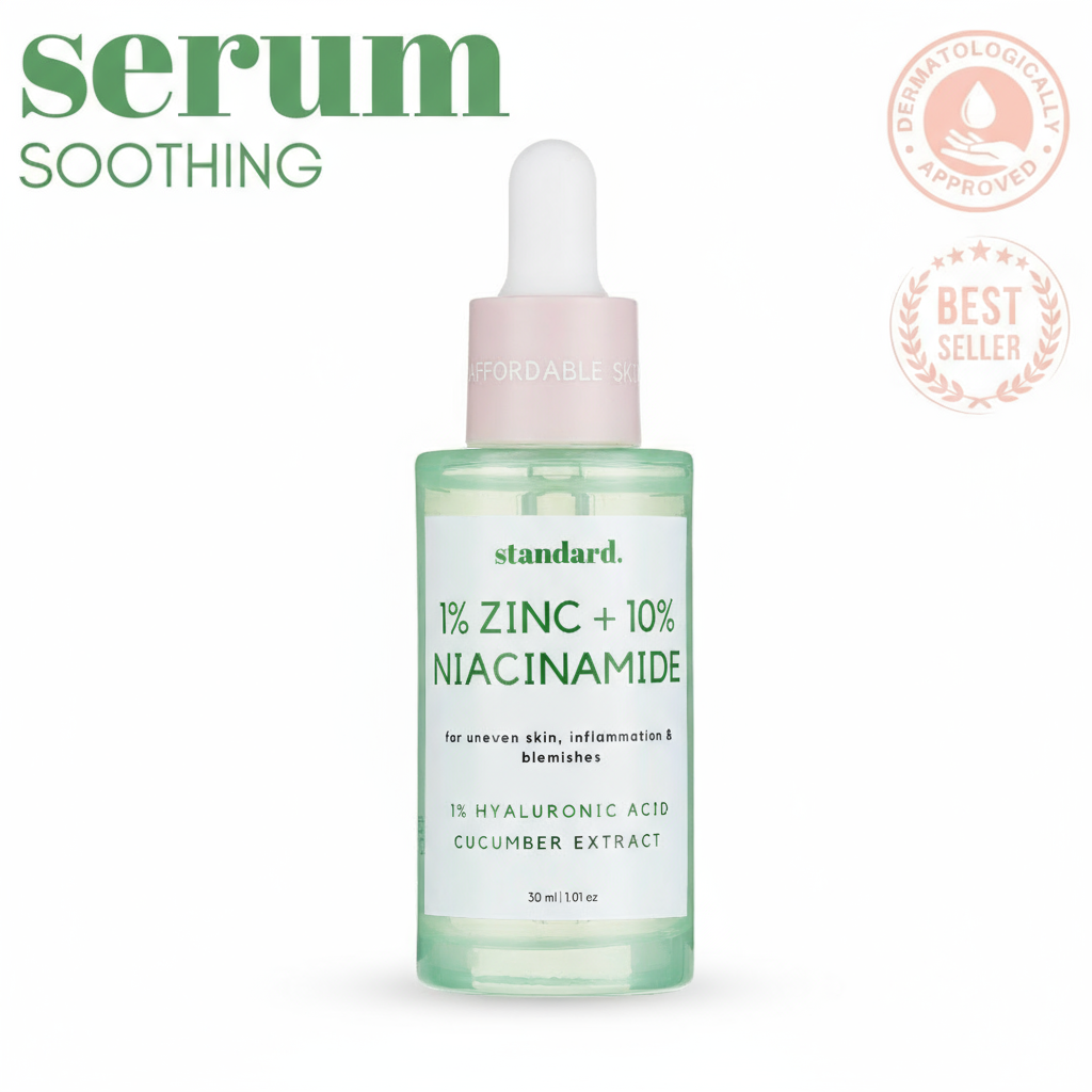 10% Niacinamide & 1% Zinc Serum with Hyaluronic Acid