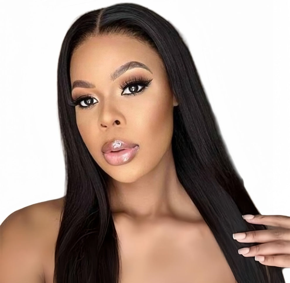 "16" Brazilian Hair Full Frontal Wig