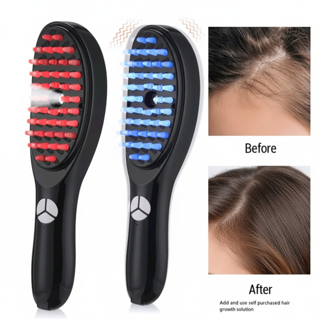 Electric Spray Massage Hair Brush