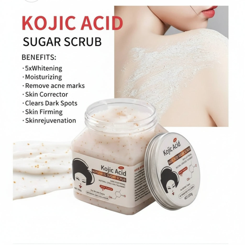 WWP Kojic Acid Face & Body Scrub