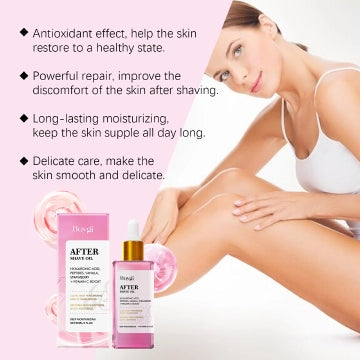 Strawberry Hair Aftershave Oil Soothes Skin And Moisturizes