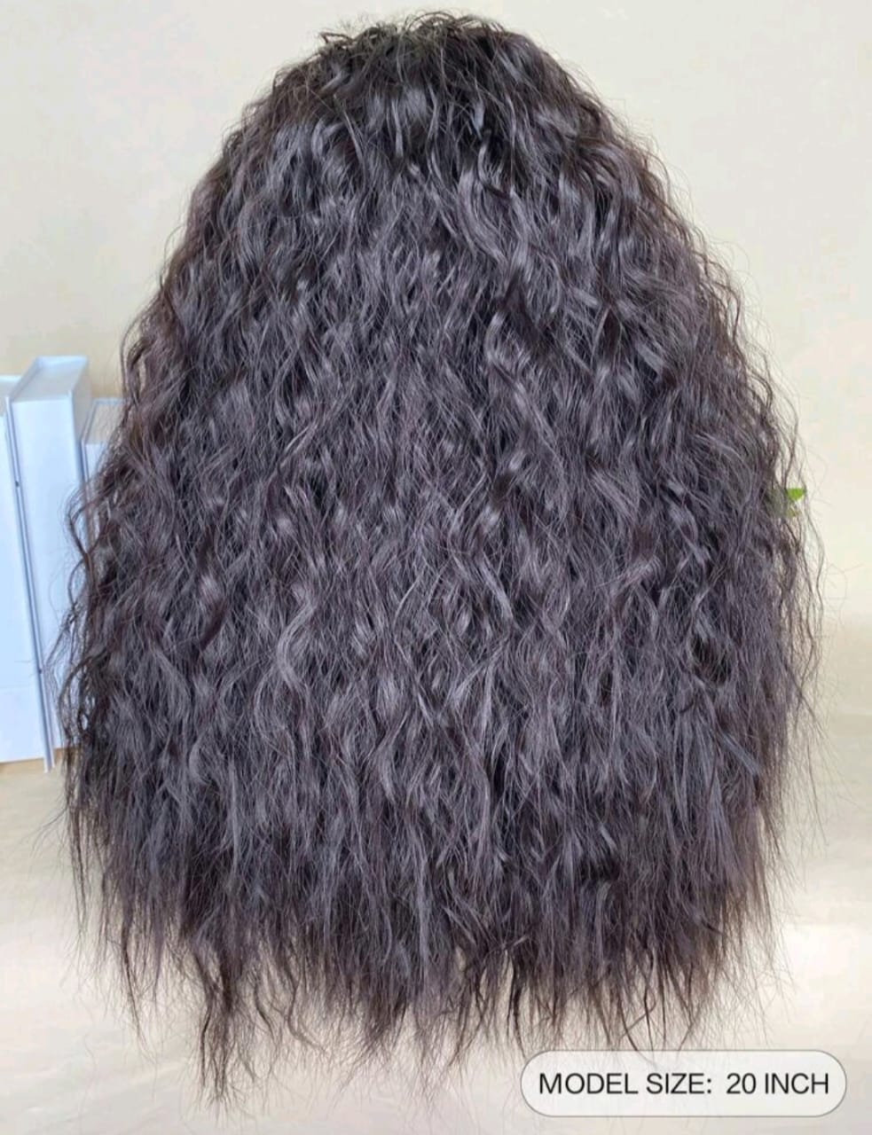 Dark Brown Headband (human hair)