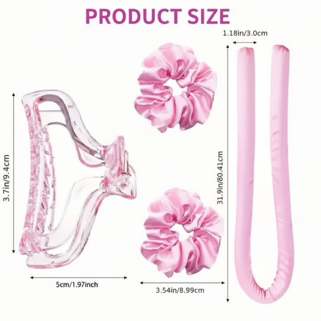 Heatless Hair Curler Set