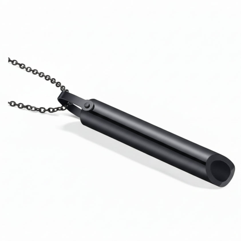 Quit Smoking Mindfulness Breathing Necklace