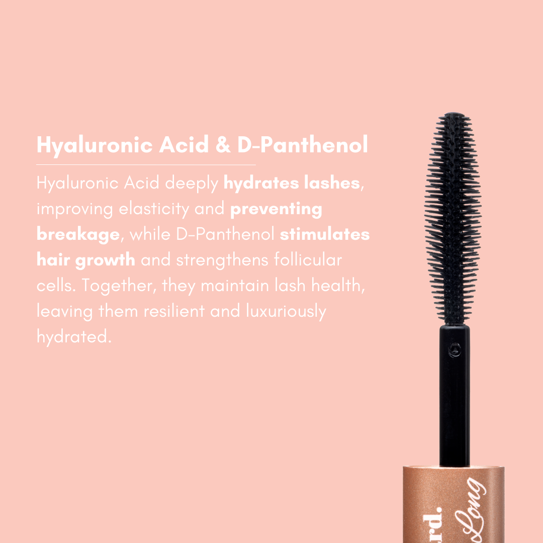 Thick & Long Lash Serum with Peptides, Hyaluronic Acid & Castor Oil