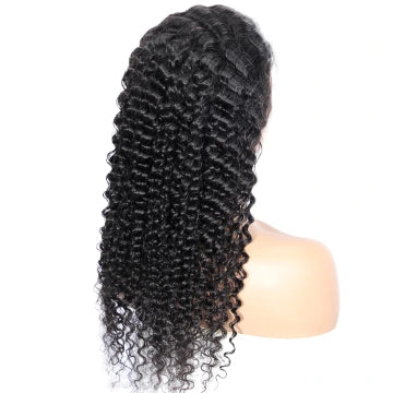 16 Inch Deep Wave 4x4 Closure Wig Human Hair