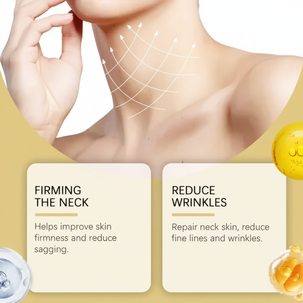 Neck Firming Roller Cream Lifts & Softens Neck Lines, Deeply Nourishes & Is Easily Absorbed