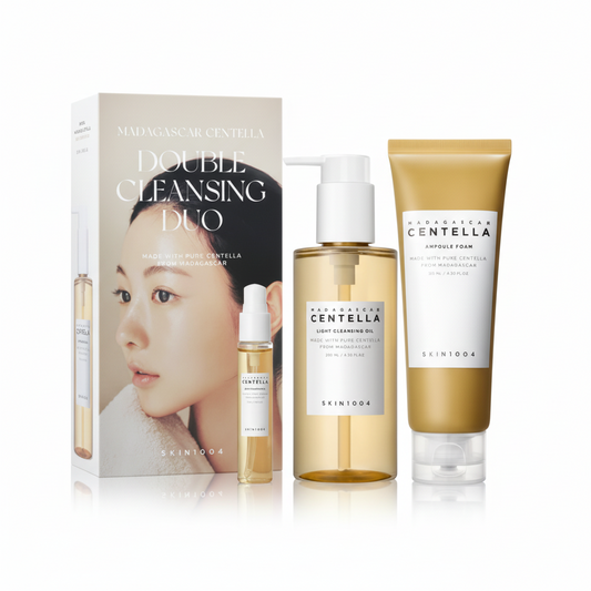 SKIN1004 Centella Double Face Cleansing Set Exfoliating Calming & Hydrating
