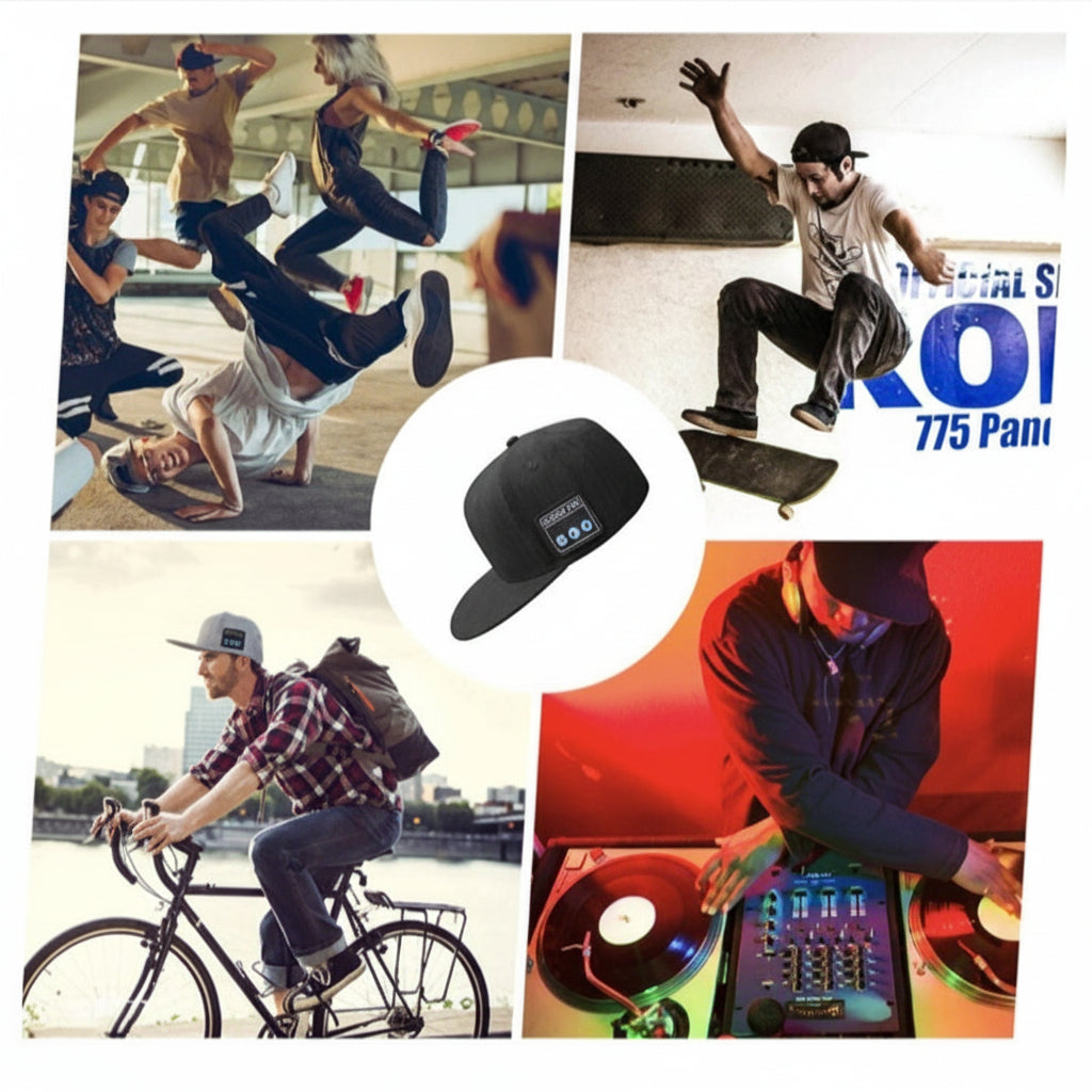 Bluetooth Speaker Beanie Hat – Wireless Music Cap