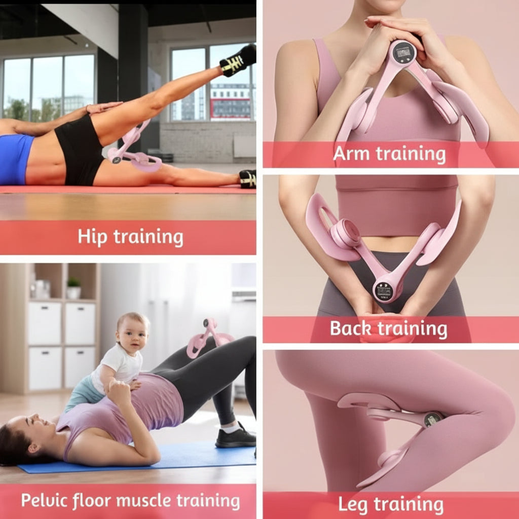 Pelvic Floor Muscle Trainer Home Use Leg Clamp Postpartum Pelvic Repair