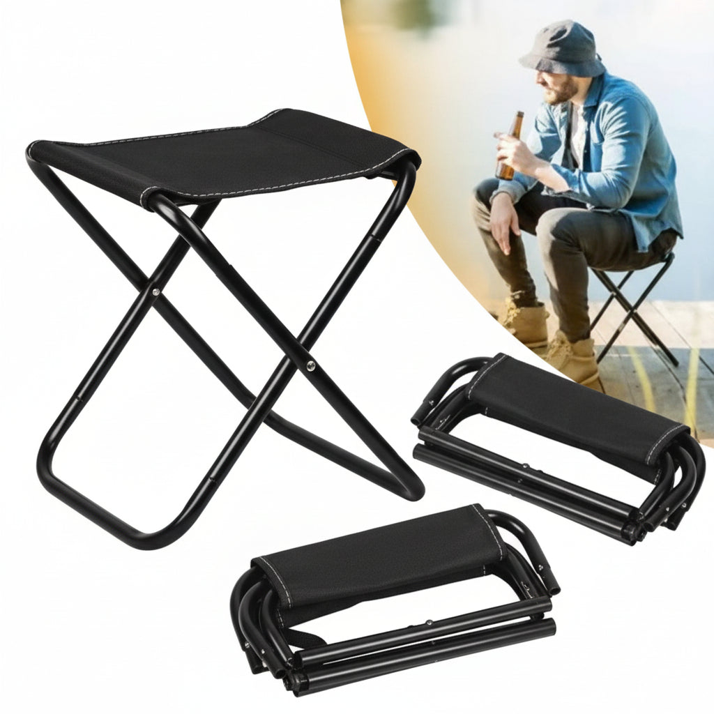 Foldable Stool Lightweight. Durable. Portable Seating Indoors & Outdoors