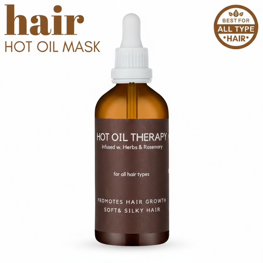Hot Oil Hair Therapy with Rosemary