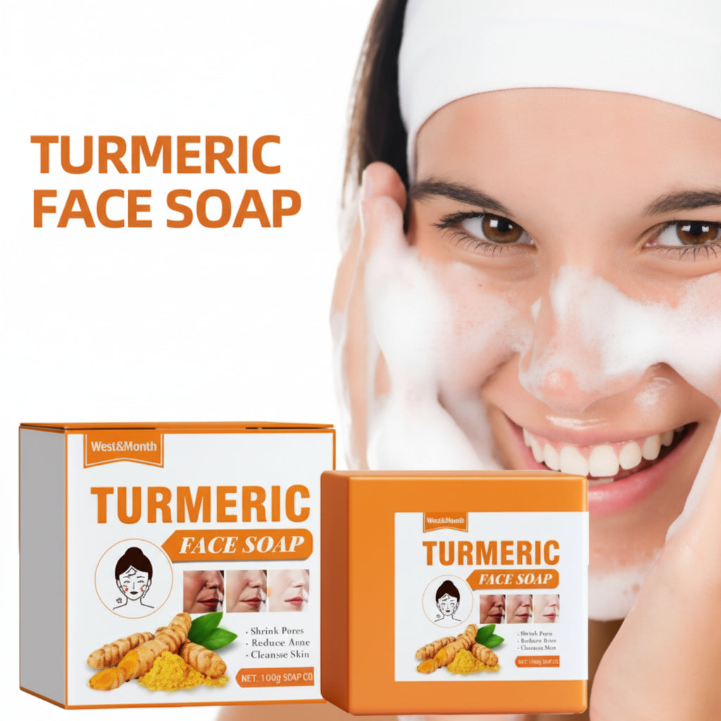Turmeric Facial Soap for Blemish-Prone Skin