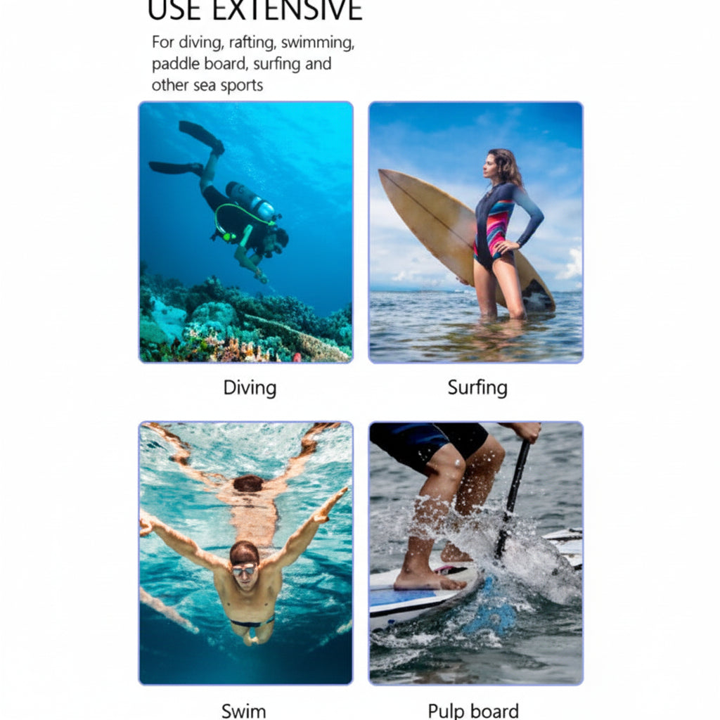 Women's Diving Suit Surfing Scuba Snorkelling Suit Full Swimsuit With Sleeve Length 3 mm