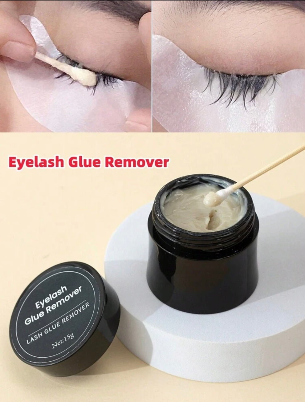 15mg High-Grade Eyelash Glue Remover