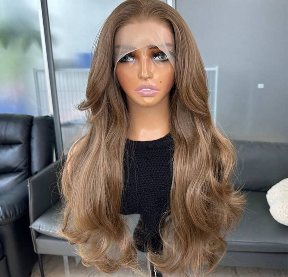 Kanekalon Hair Brown (human blend) High Quality