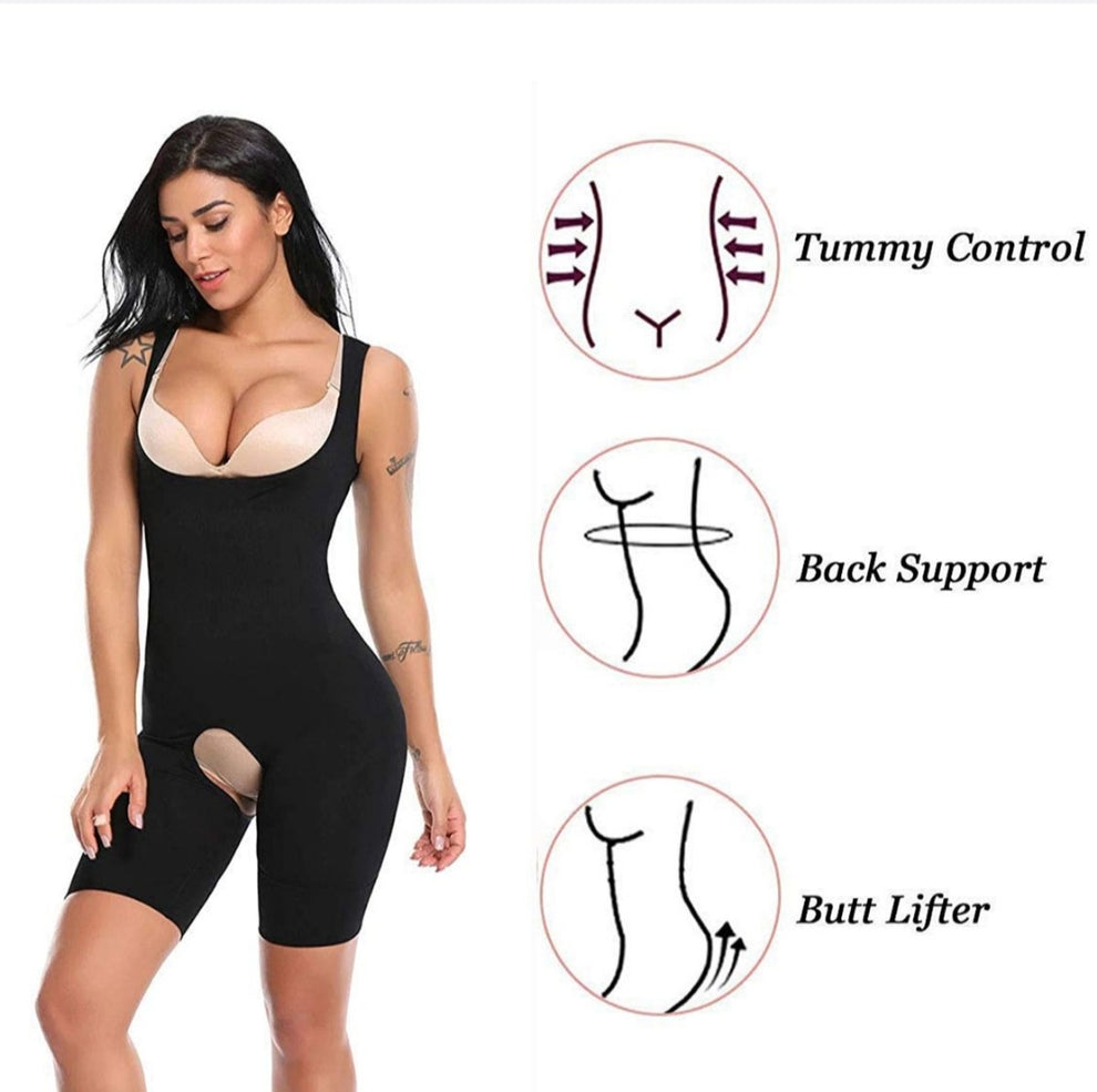 Women Shaper Full Body Shapewear for Regular and Daily Use Shapewer Black