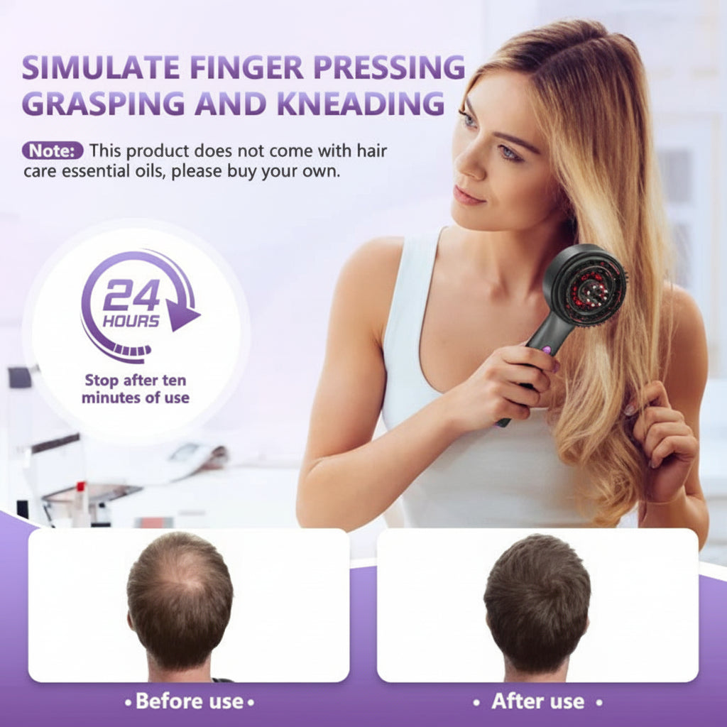 Electric Scalp Massager Brush