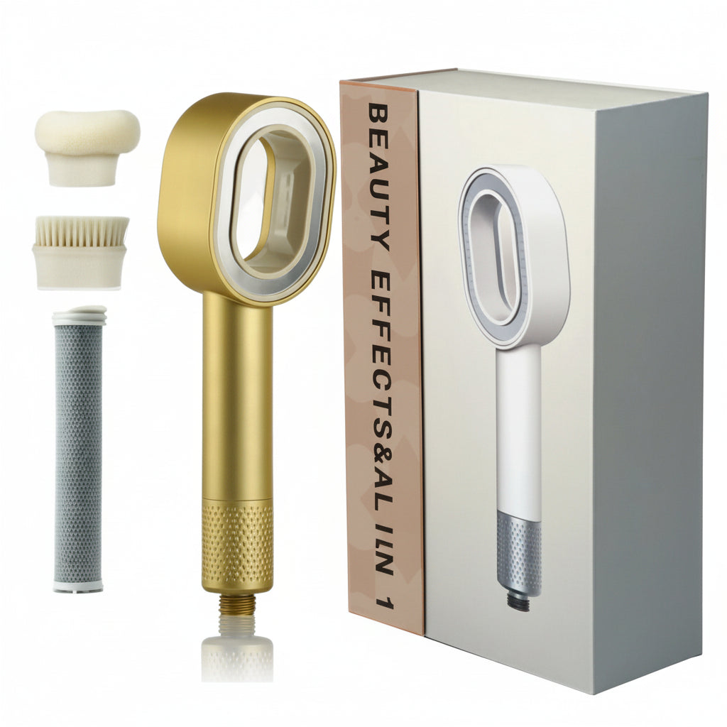 Compact Handheld Shower Head Designed For Optimal Water Pressure & Purity