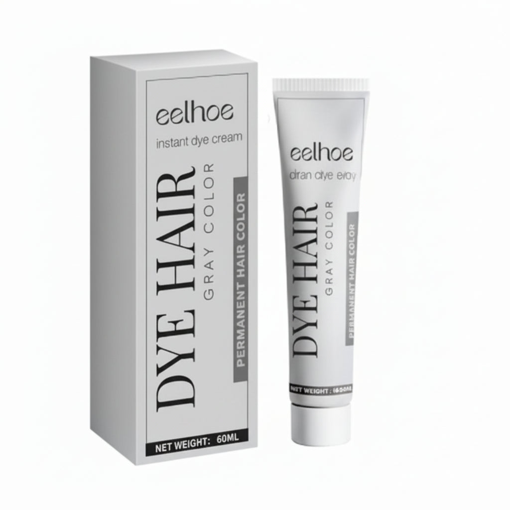 Gray Hair Coloring Cream Nourishing & Long-Lasting Shine