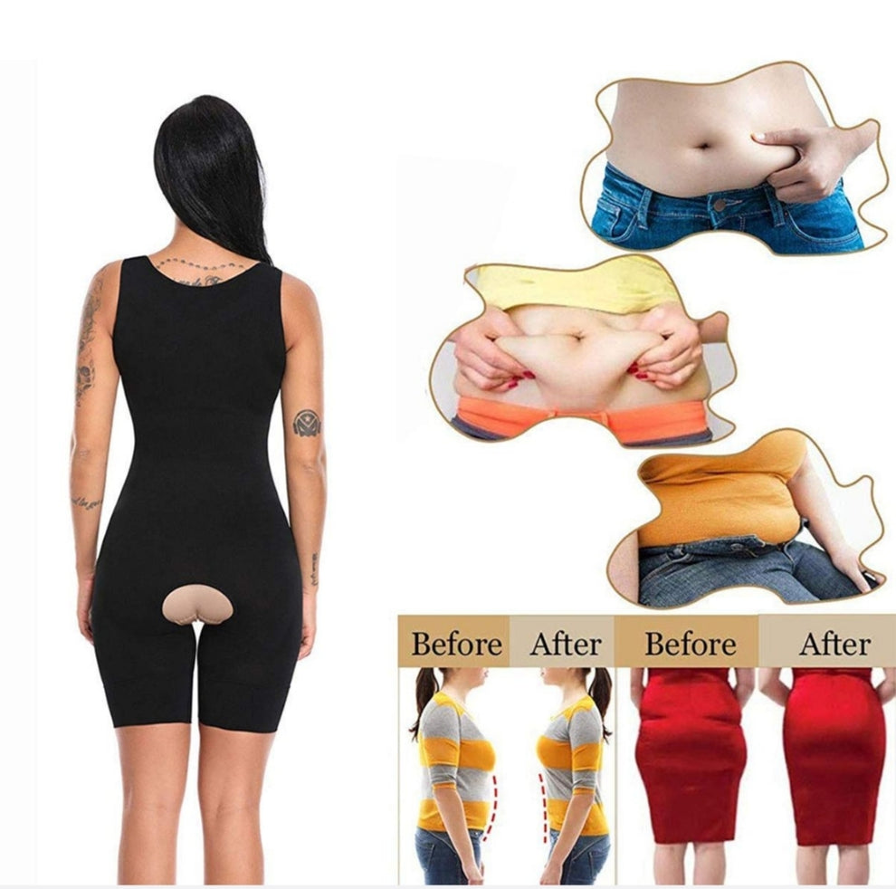 Women Shaper Full Body Shapewear for Regular and Daily Use Shapewer Black