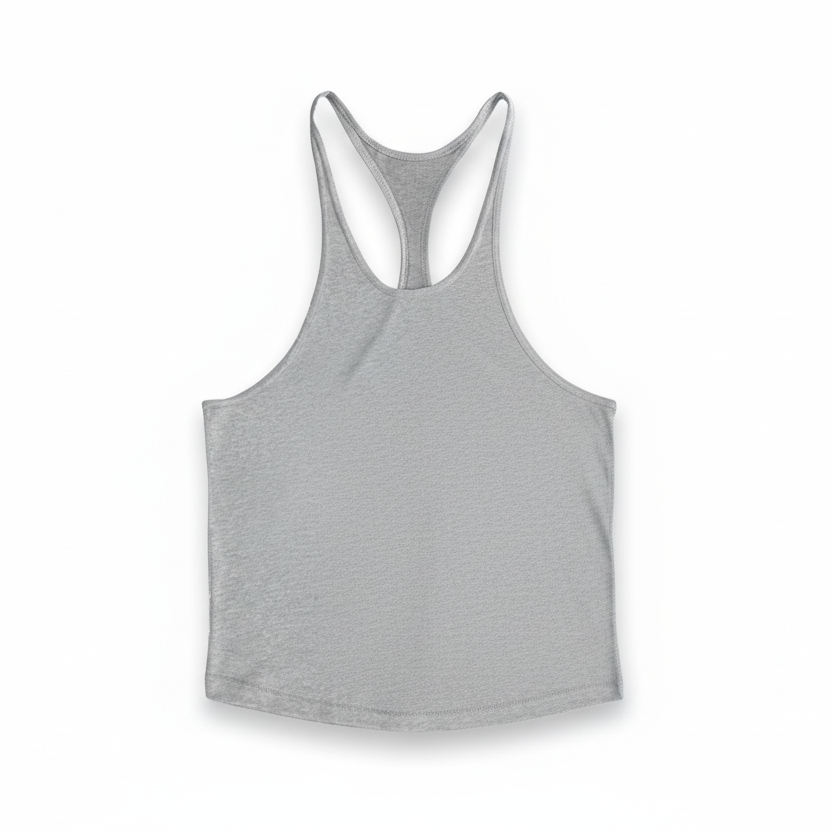 Men's Stringer Tank Tops Muscule Cut Bodybuilding Gym Vest Y-Back Fitness T-Shirts 3Pc Set