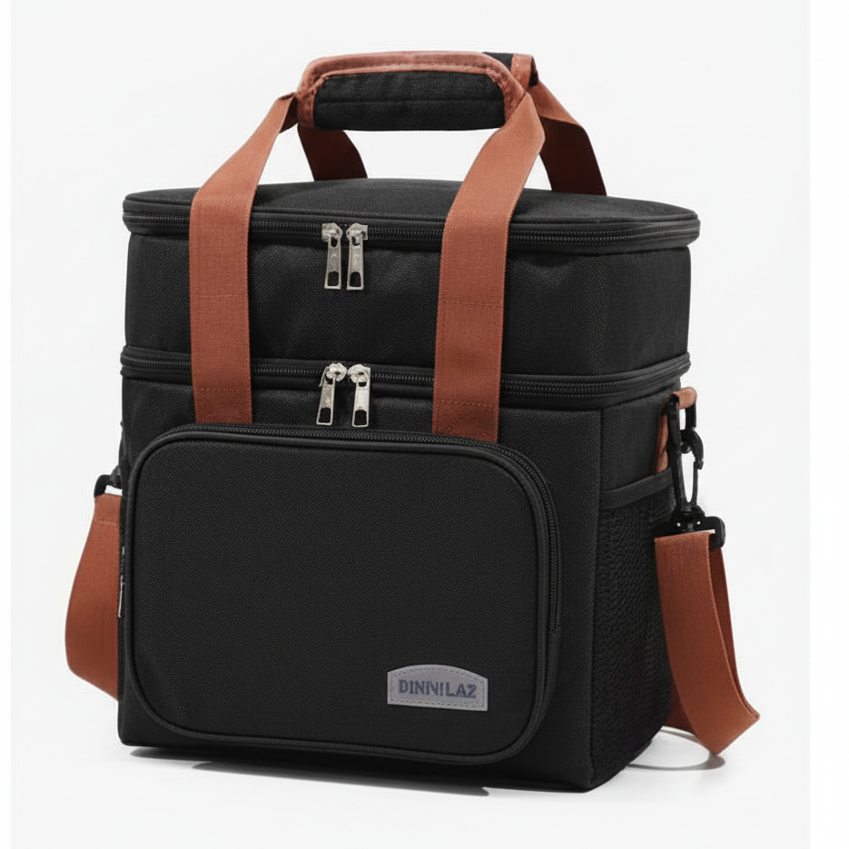 Double Layer Lunch Bag