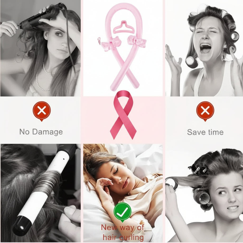 Heatless Hair Curler Set