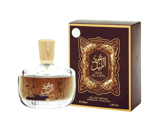 Oud Al Layl 100ml Natural Spray Perfume Eau De Parfum For Unisex (Inspired)