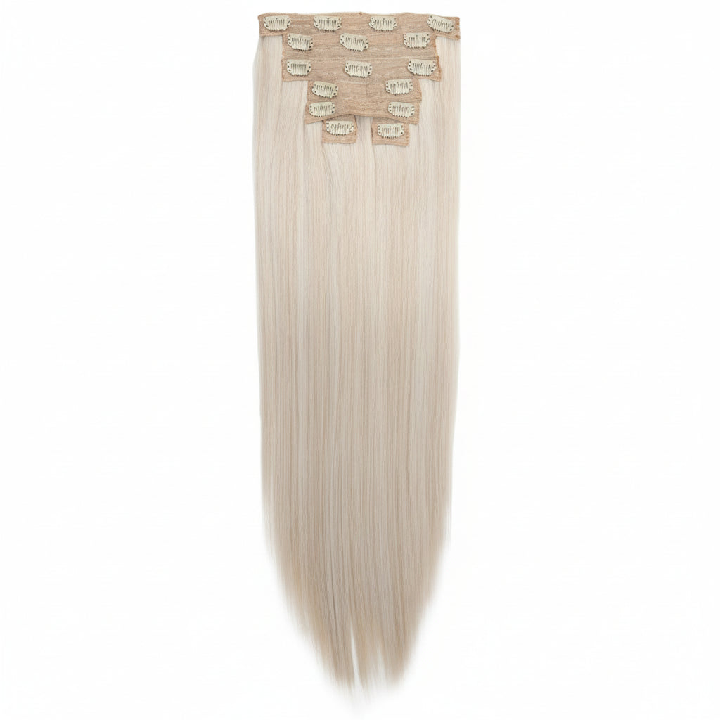 Magic Clip In Alethia 20 Inch 7 Piece 160G Straight Wig Hair Extensions