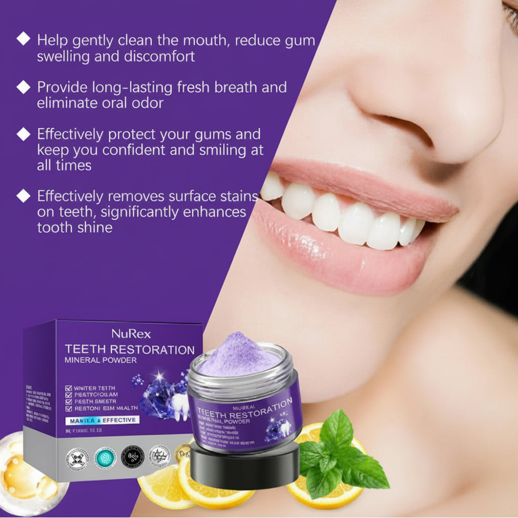 Purple Tooth Whitening Powder-50G