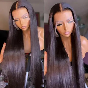 13x4 HD Lace Front Wig Straight Human Hair 18