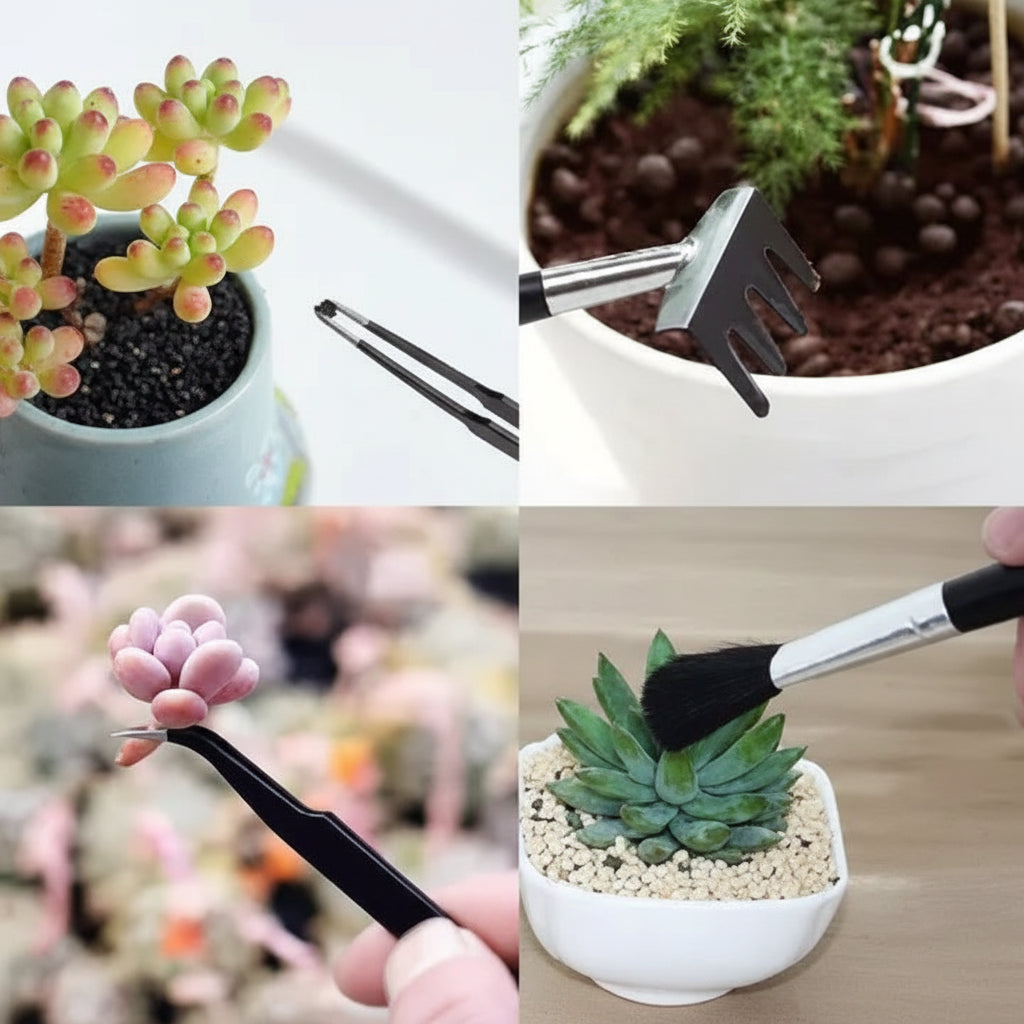 16 PCS Succulent Tools Set Mini Transplanting Garden Tools