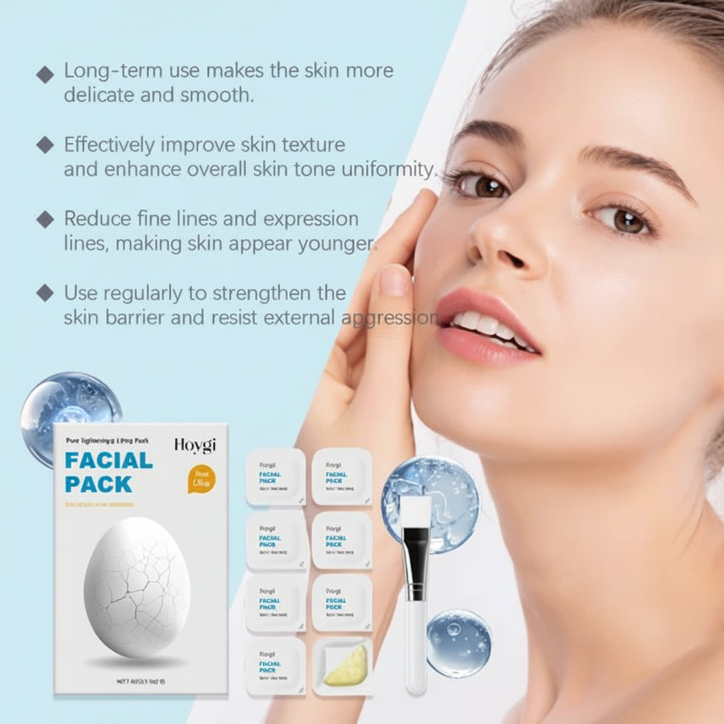 Full Face Care Mask To Exfoliate, Moisturize And Improve Dullness