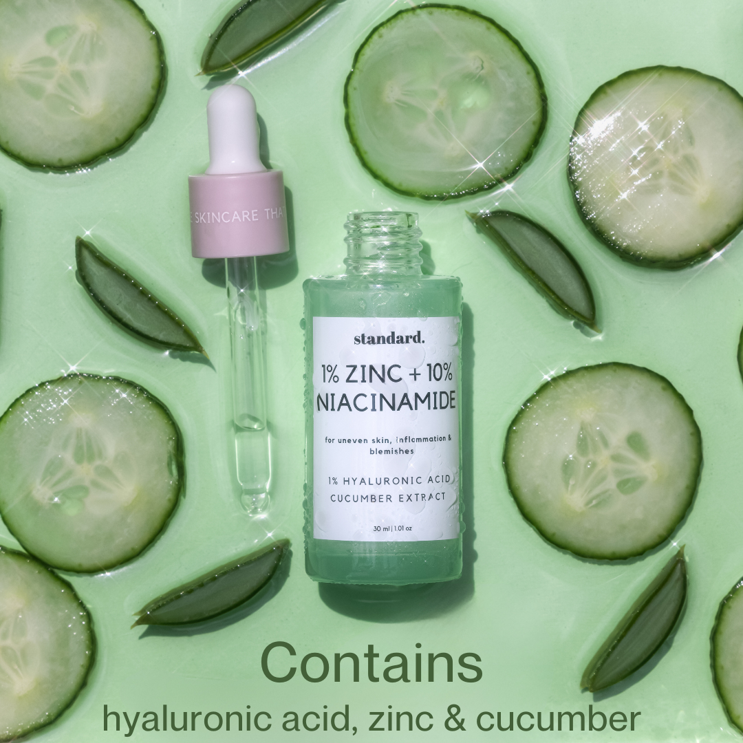 10% Niacinamide & 1% Zinc Serum with Hyaluronic Acid