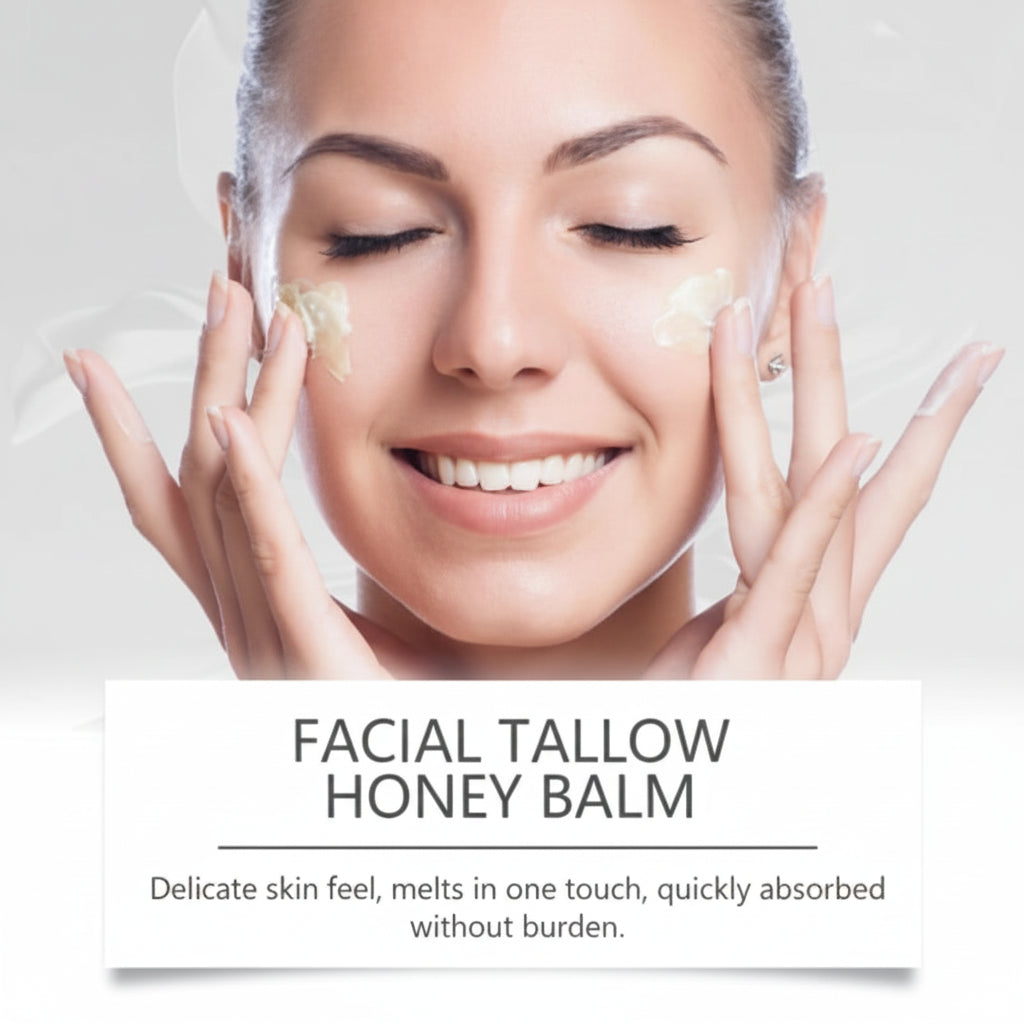 Beef Tallow Honey Moisturizer Deep Hydrating Moisturizer